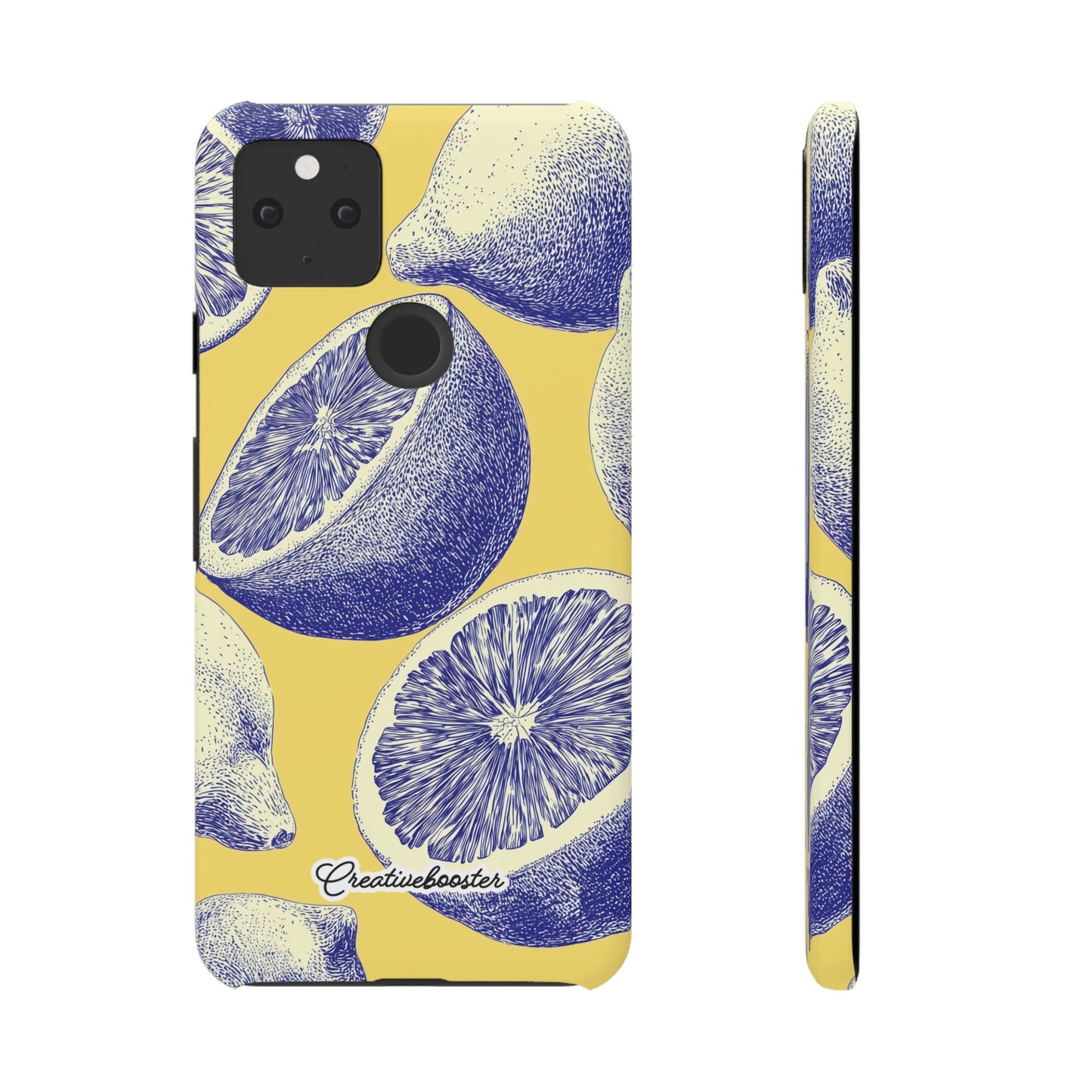 Indigo Citrus - Slim Phone Case