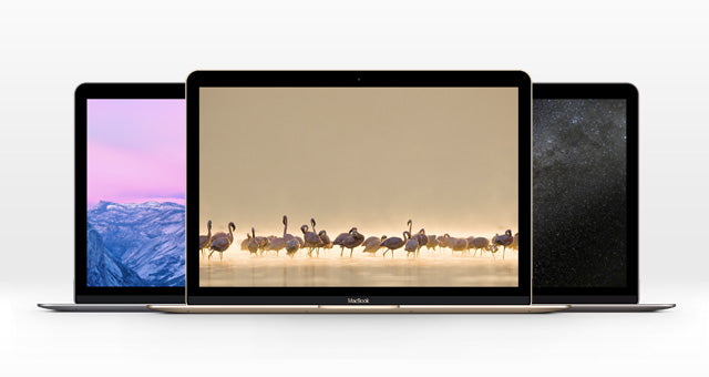 Free The New MacBook Photoshop Mockup
