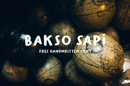 Free Bakso Sapi Typeface