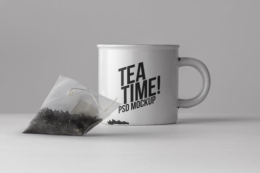 Free Psd Tea Mug Mockup