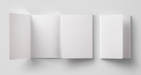 Free Double Gate Fold Brochure Psd Mockup – CreativeBooster
