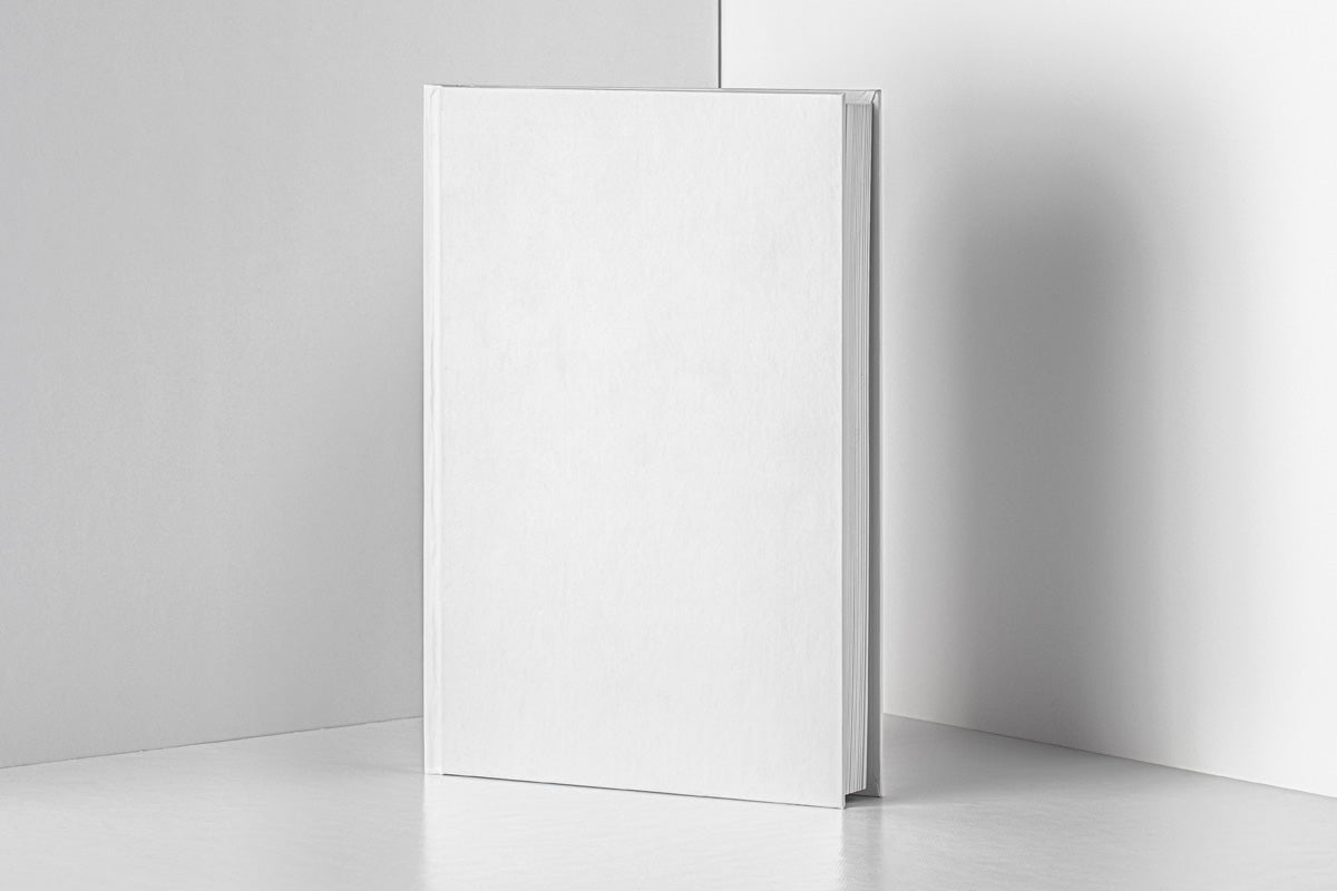 Free Realistic Hardcover PSD Mockup Front View
