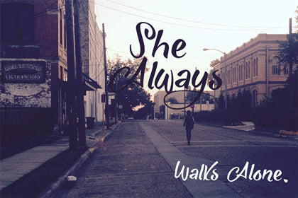 Free She Always Walks Alone
