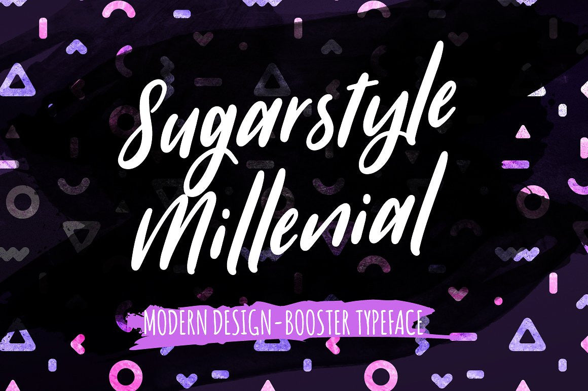 Sugarstyle Millenial - Handwritten Font