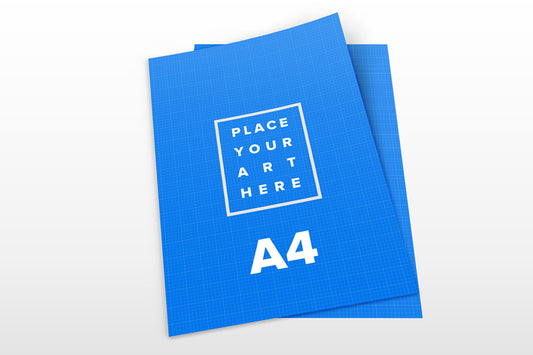 Free Set of Clean A4 Paper Mockups