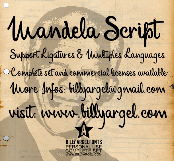 Free Mandela Script Font