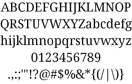 Free Droid Serif Font
