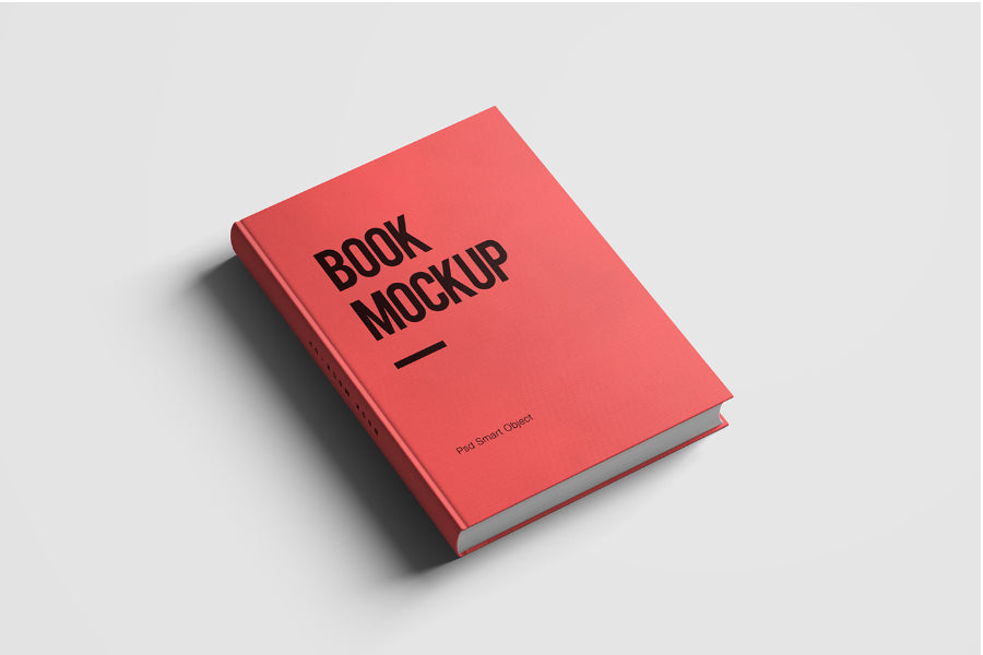 Free 4 x PSD Book Mockup Multiple Angles
