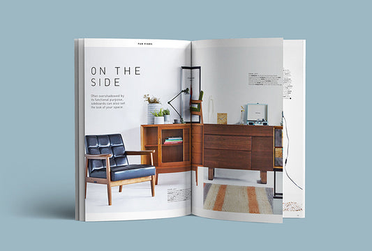 Free Clean and Professional A4 Magazine Mockup Front and Top Views