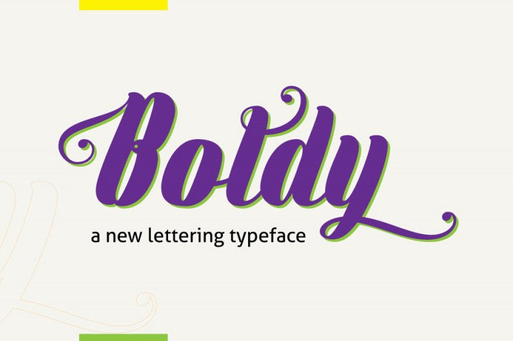 Free Boldly Typeface