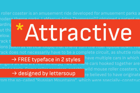 Free Attractive Sans Typeface
