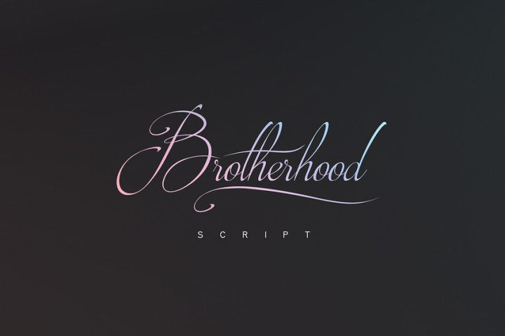 Free Brotherhood font (personal use)