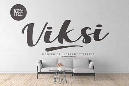 Free Viksi Script Typeface