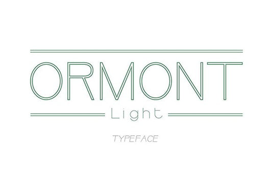Free Ormont Light font