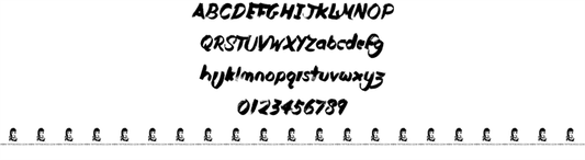 Free Duty Cycle Font