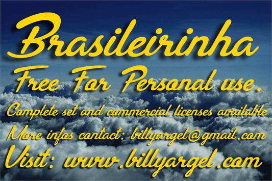 Free Brasileirinha Font