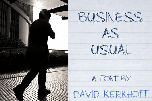 Free Business As Usual Font