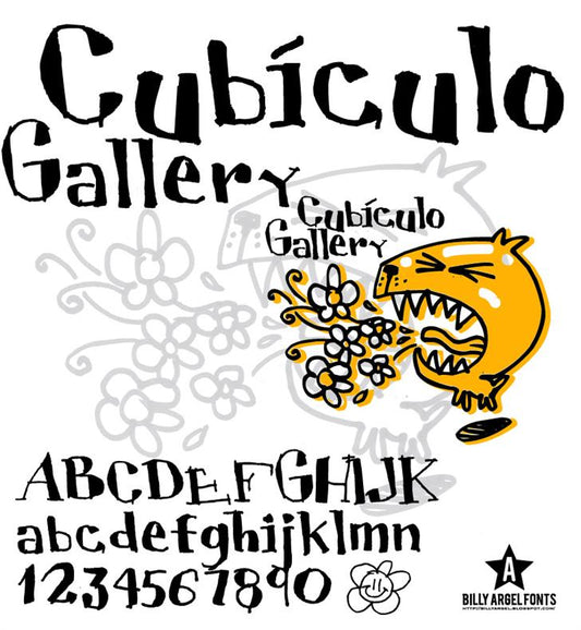 Free CUBICULOGALLERY SERIF Font