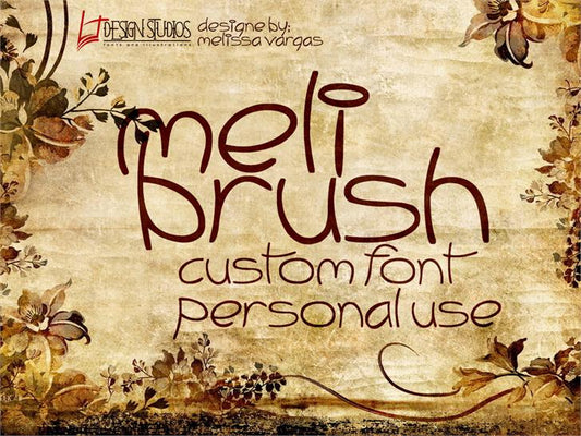 Free Meli Brush Font