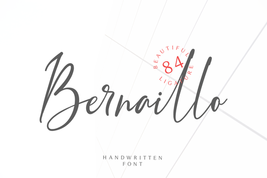 Free Bernaillo Handwritten Font