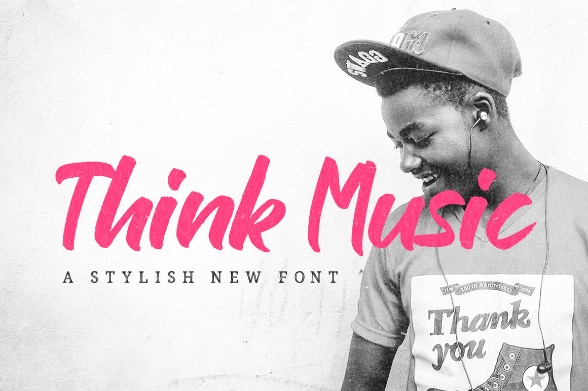 Think Music - Free Stylish Font