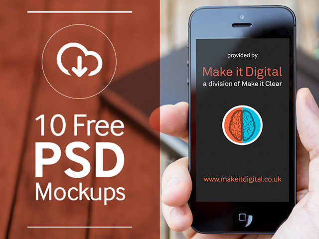 Free 10 Iphone 5 Mockups