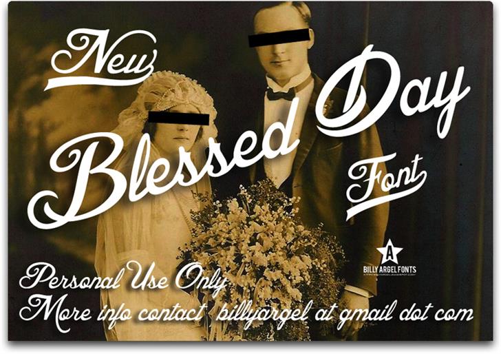 Free Blessed Day Font
