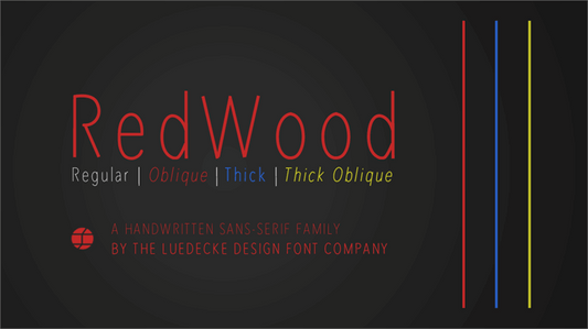 Free RedWood Font