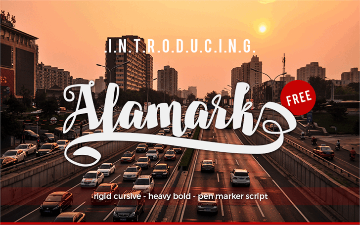 Free Alamark Lite Font