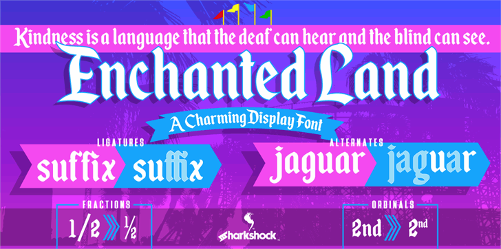 Free Enchanted Land Font