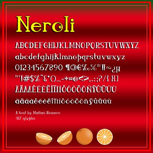 Free Neroli Font