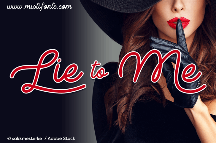 Free Lie to Me Font