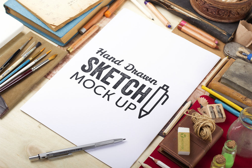 Sketch Logo Mockup PSD, 51,000+ High Quality Free PSD Templates for Download