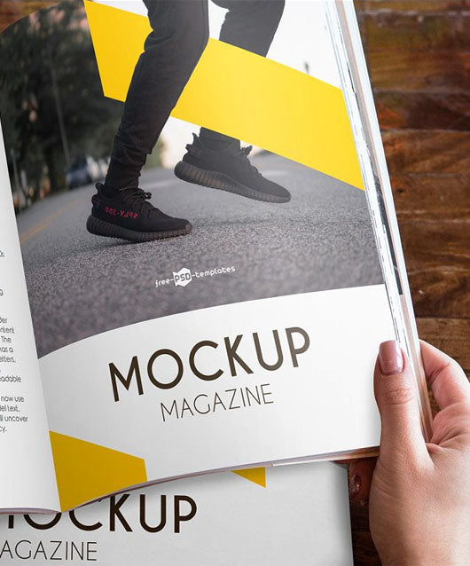 Free 15 Magazine Mockups