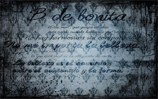 Free B de bonita Font