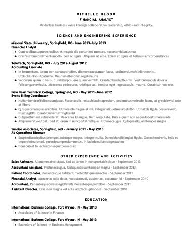 Free Chronological Star Showing CV Resume Template in Microsoft Word ...