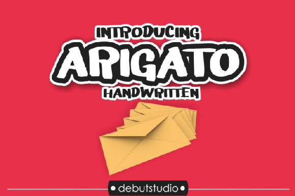 Free Arigato Display Font