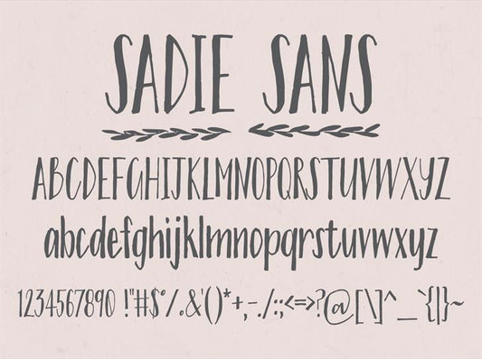 Free Sadie Sans Font