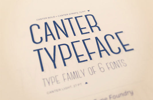 Free Canter Typeface