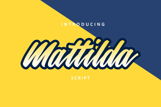 Free Mattilda Script Font