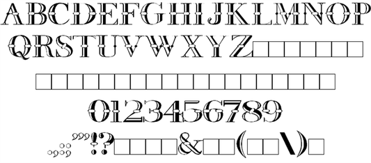 Free Fry\'s Ornamented Font