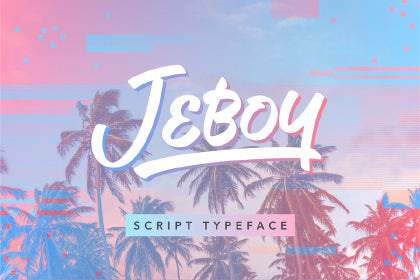 Free Jeboy Typeface