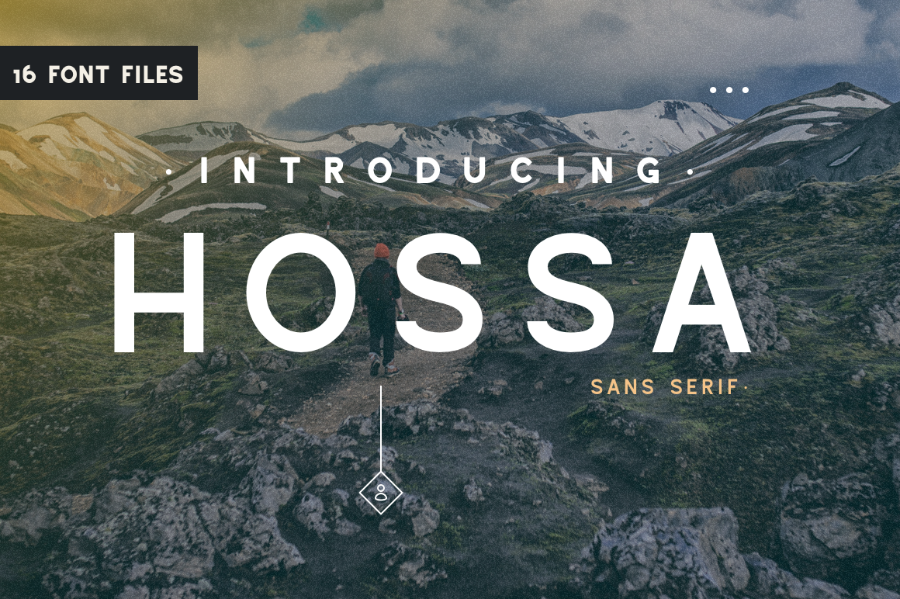 Free Hossa Sans Serif Family Demo