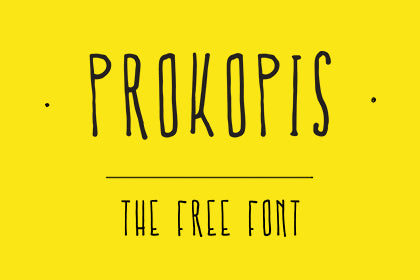 Free Prokopis Font