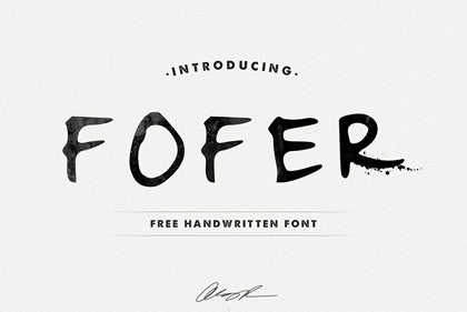 Free Fofer Font