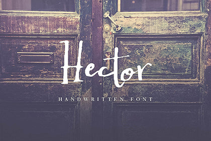 Free Hector Handwritten Font Demo