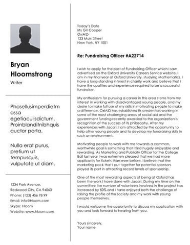 Free Creative Brick Cover Letter Template in Microsoft Word (DOCX) Format