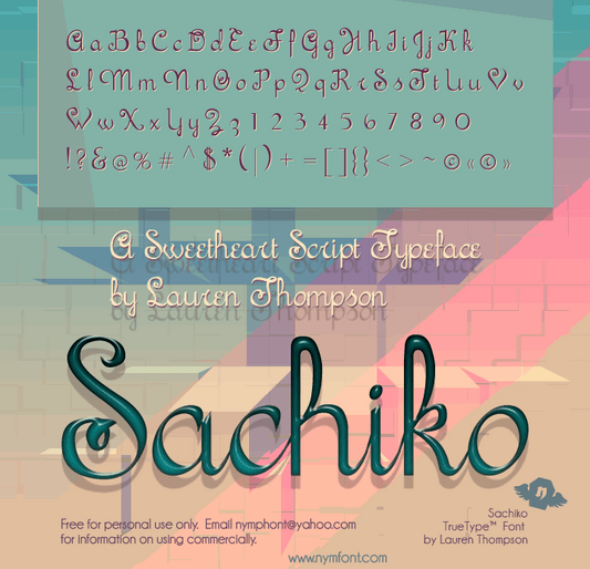 Free Sachiko Font