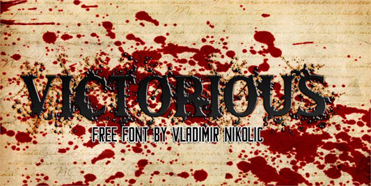 Free Victorious Font