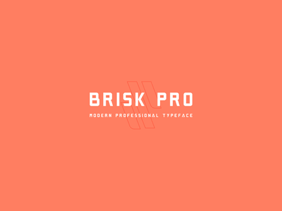 Free Brisk Pro font